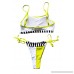 Runner Island Womens Sporty Color Block String Bikini Swimsuit Two Pieces Set with Sexy Cheeky Brazilian Bottoms B07PZY66ZK